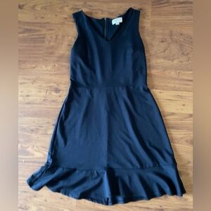 LOFT Navy Sleeveless Mini Dress
